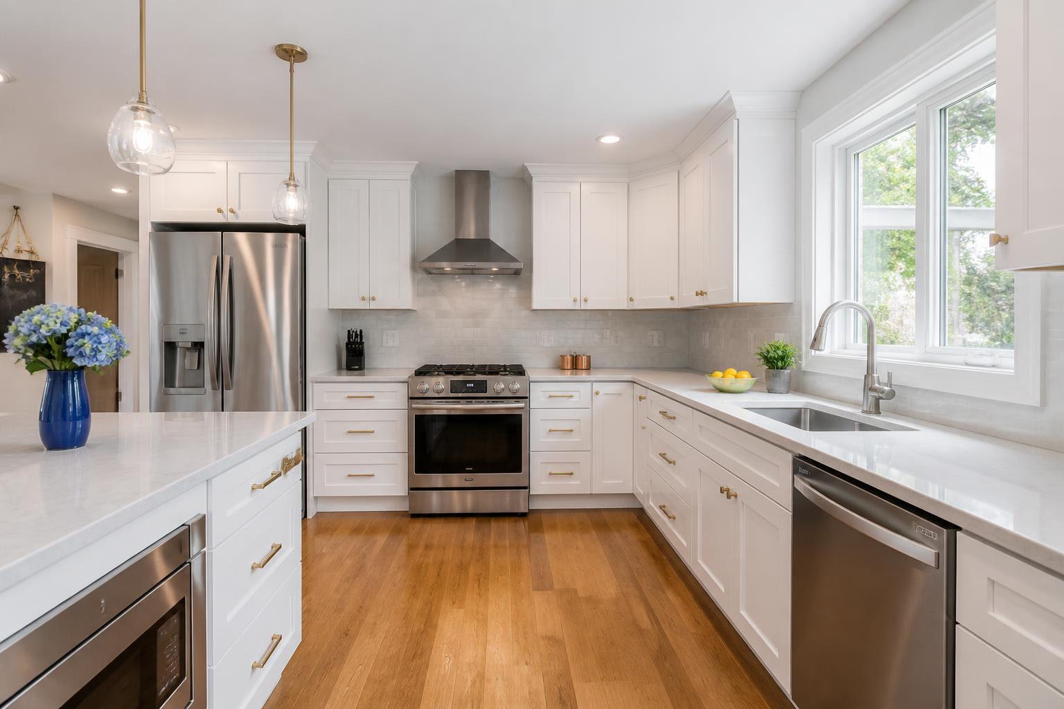 Kitchen after North Bridge cleaning